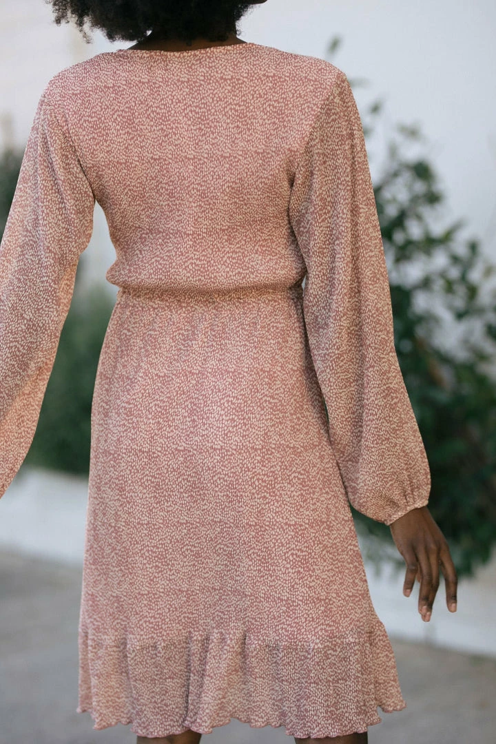 Mikarose Anette Pleated Mini Dress