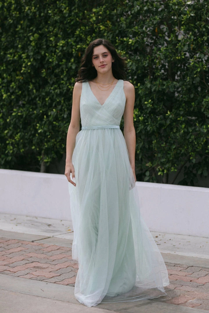 Maniju Millie Tulle Maxi Dress