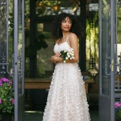 Mable Clothing Dana Butterfly Mesh Dress