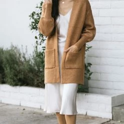 & Merci Bailey Puff Sleeve Cardigan