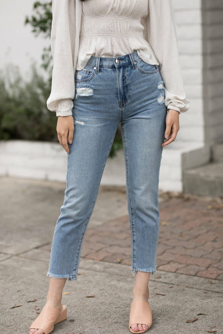 Insane Gene Taylor High Rise Girlfriend Jean