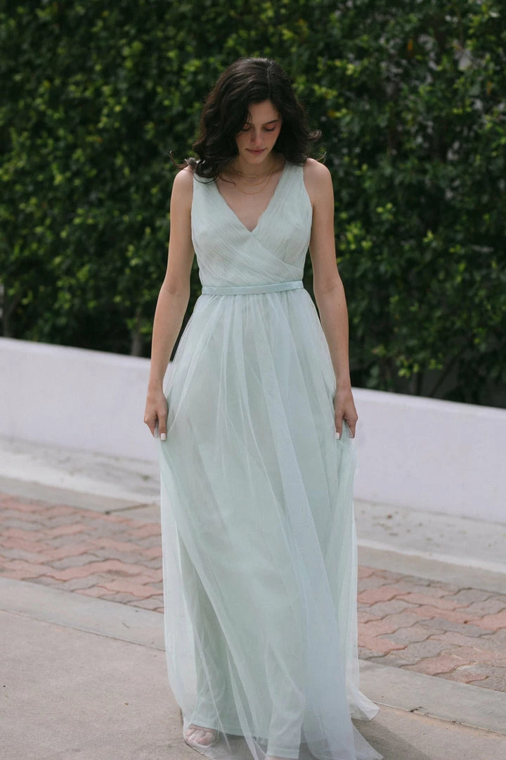 Maniju Millie Tulle Maxi Dress