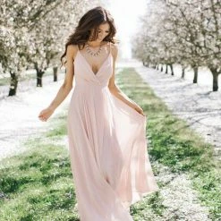 Maniju Cassidy Flowy Maxi Dress Bridal