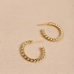 Girly Accessories Ellen Twisted Hoops