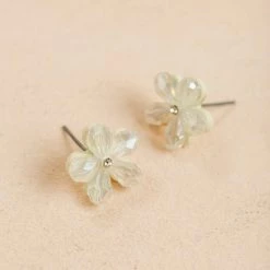 Fame Accessories Katelyn Flower Earrings