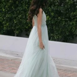 Maniju Millie Tulle Maxi Dress