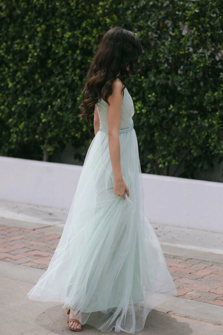 Maniju Millie Tulle Maxi Dress