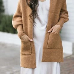 & Merci Bailey Puff Sleeve Cardigan