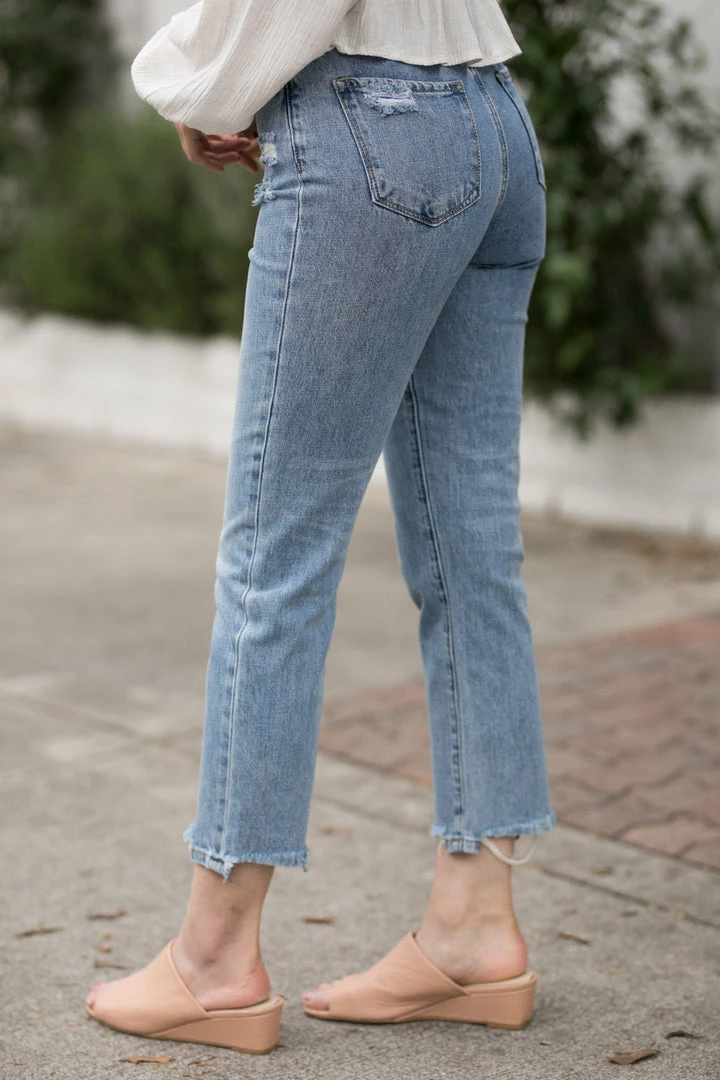 Insane Gene Taylor High Rise Girlfriend Jean