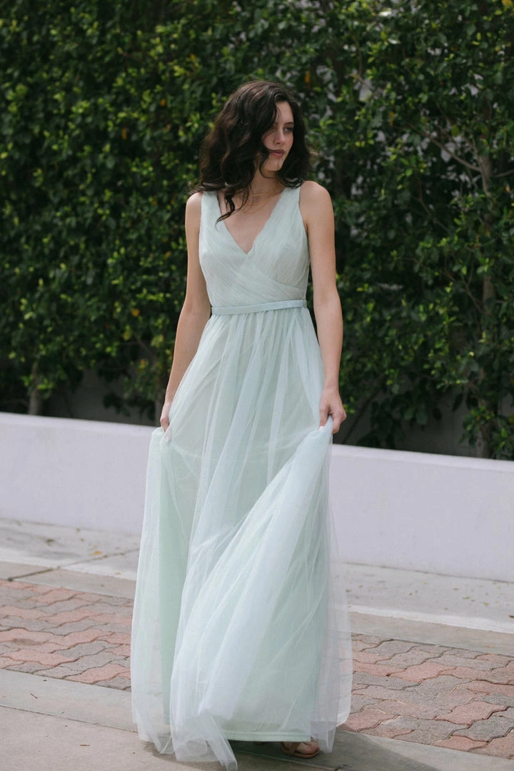Maniju Millie Tulle Maxi Dress