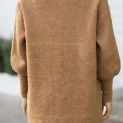 & Merci Bailey Puff Sleeve Cardigan