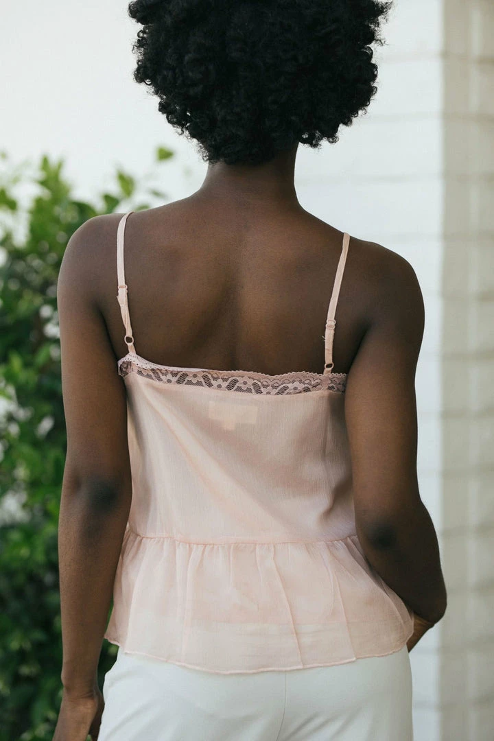 Listicle Violetta Lace V-Neck Cami