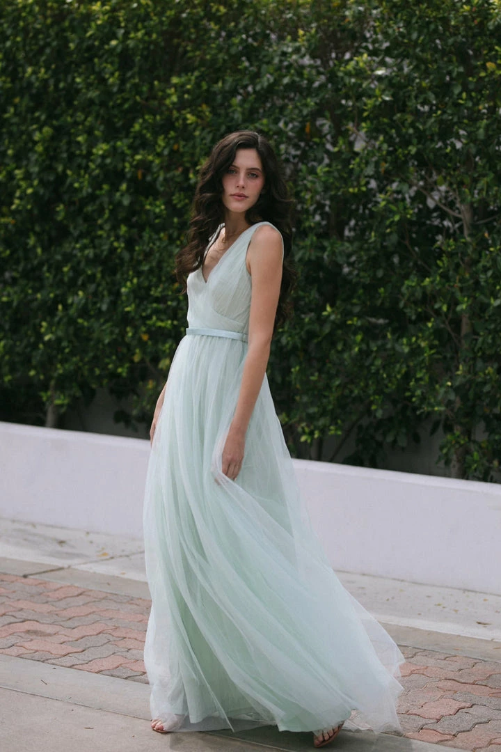 Maniju Millie Tulle Maxi Dress