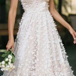 Mable Clothing Dana Butterfly Mesh Dress