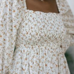 Dress Forum Kayla Smocked Mini Dress Clothing