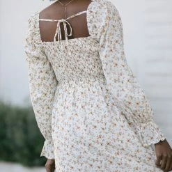 Dress Forum Kayla Smocked Mini Dress Clothing