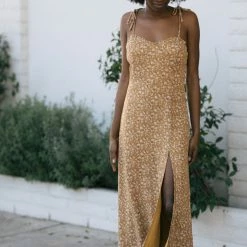 Audrey 3+1 Jackie Cami Midi Dress Clothing