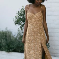 Audrey 3+1 Jackie Cami Midi Dress Clothing