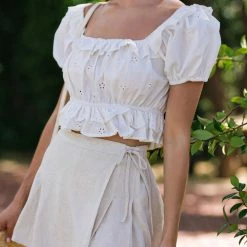 Promesa Clothing Monica Pleated Wrap Skort