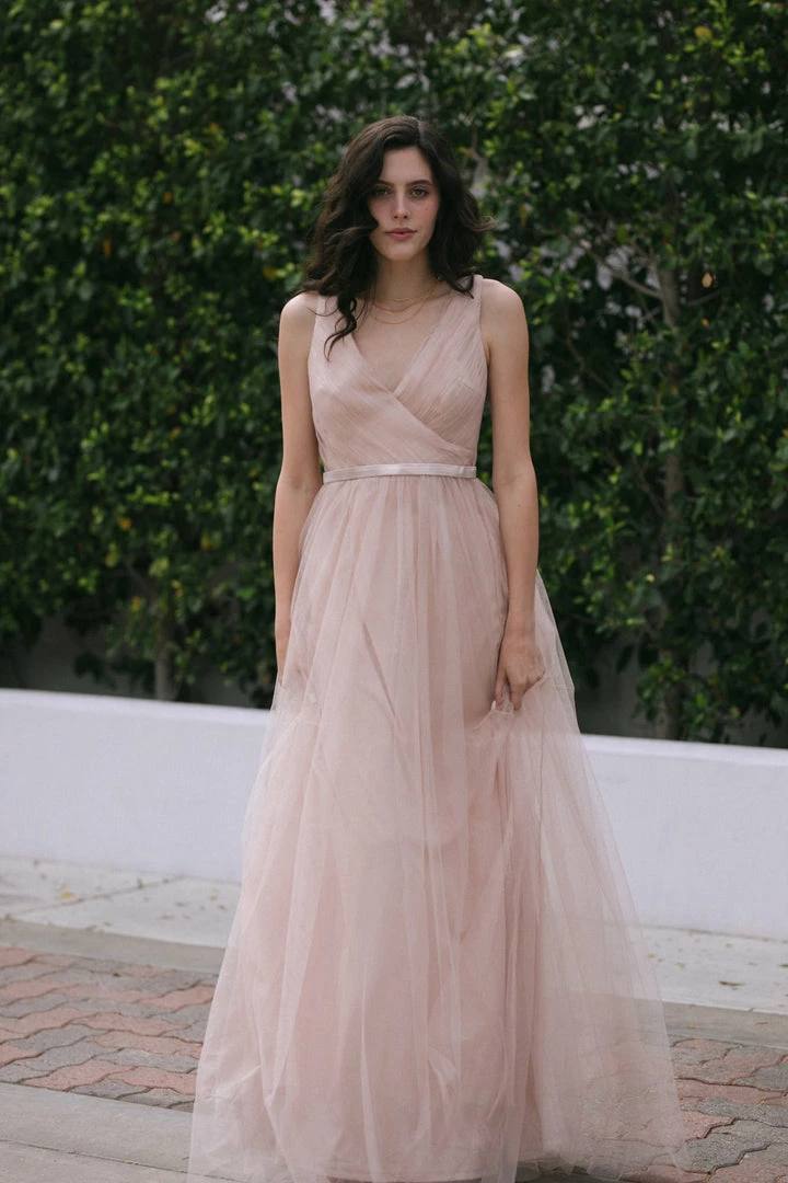Maniju Millie Tulle Maxi Dress