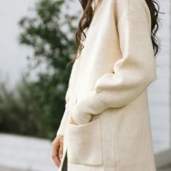 & Merci Bailey Puff Sleeve Cardigan