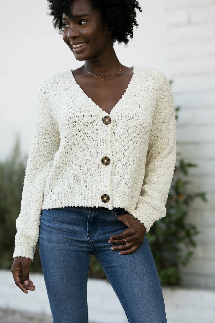 Papermoon Clothing Carmela Popcorn Cardigan