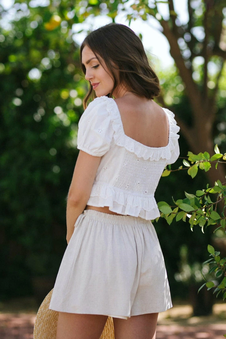 Promesa Clothing Monica Pleated Wrap Skort