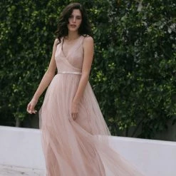 Maniju Millie Tulle Maxi Dress