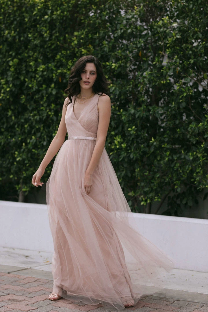 Maniju Millie Tulle Maxi Dress