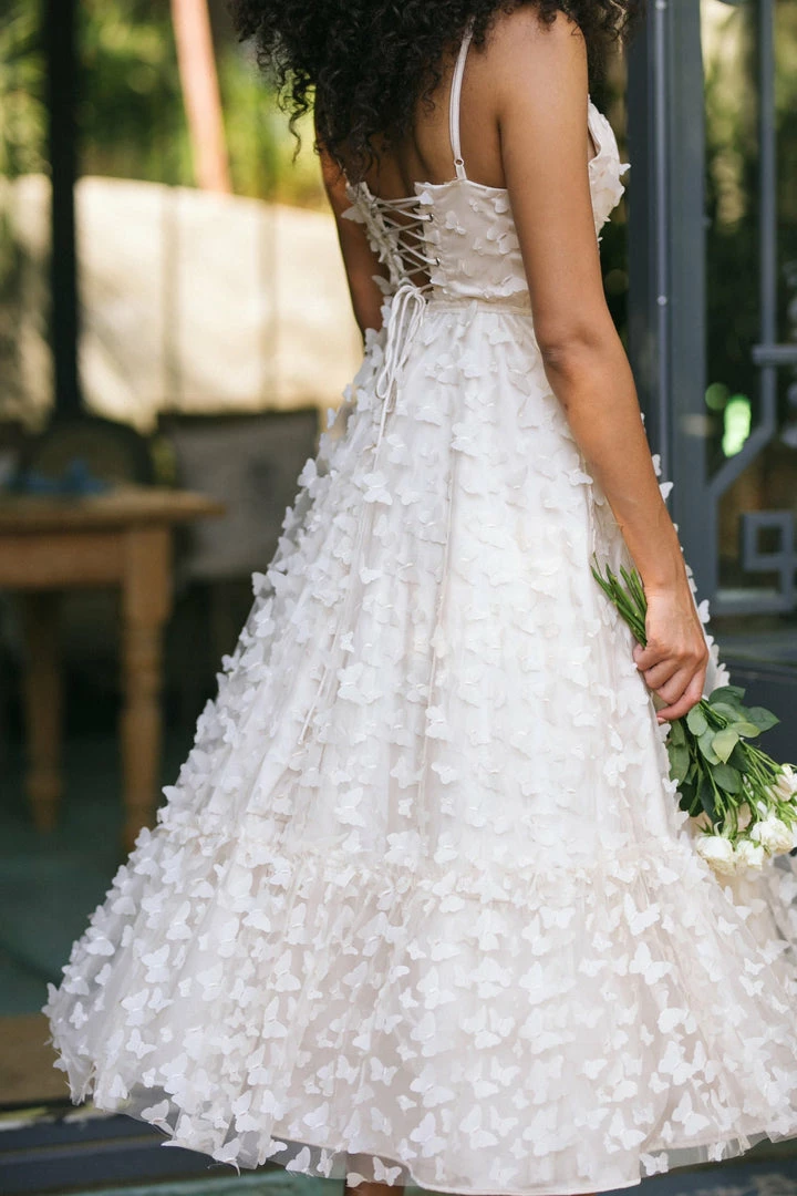 Mable Clothing Dana Butterfly Mesh Dress