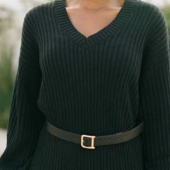 In Loom Quinn V-Neck Knit Dress