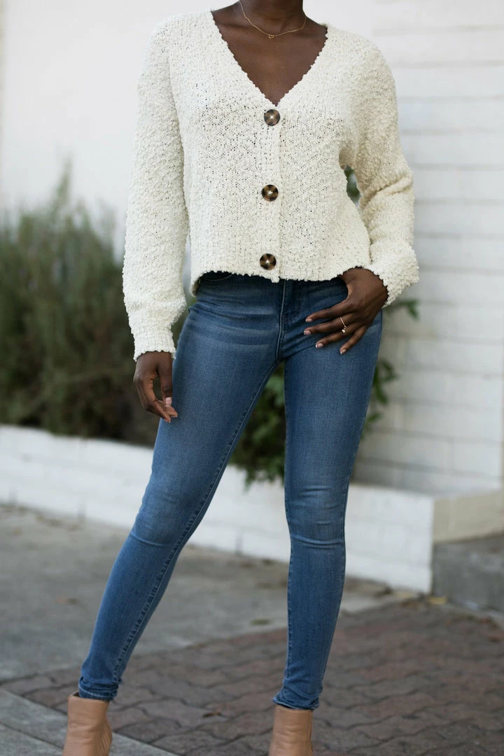 Papermoon Clothing Carmela Popcorn Cardigan