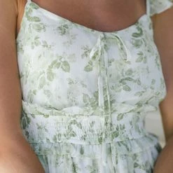 Blu Pepper Kalia Ruffled Cami Romper Clothing