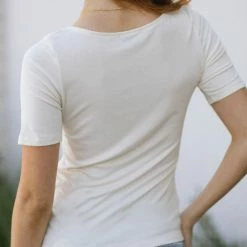 Dress Forum Basics Miranda Square Neck T-Shirt