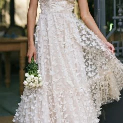 Mable Clothing Dana Butterfly Mesh Dress