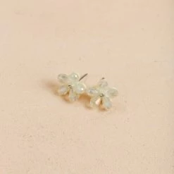 Fame Accessories Katelyn Flower Earrings