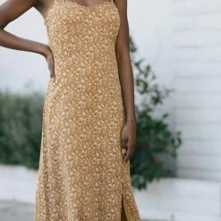 Audrey 3+1 Jackie Cami Midi Dress Clothing