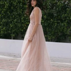 Maniju Millie Tulle Maxi Dress