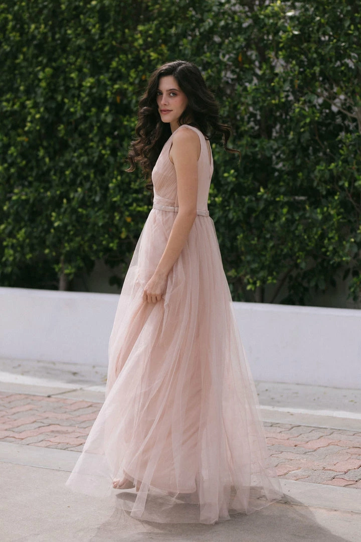Maniju Millie Tulle Maxi Dress