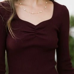 Style Melody Haven Sweetheart Long Sleeve