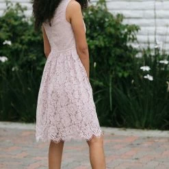 Maniju Estee Lace Midi Dress