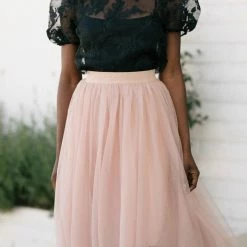 Shopirisbasic Bonnie Organza Puff Sleeve Blouse Clothing