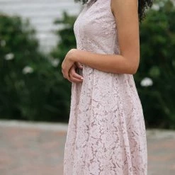 Maniju Estee Lace Midi Dress