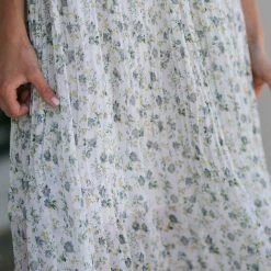 Mikarose Clothing Kat Pleated Midi Skirt