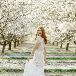 Storia Best Sellers Laura Smocked Floral Maxi Dress