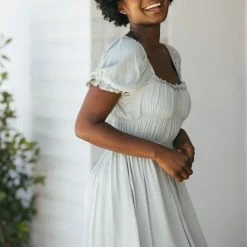 Blue B Clothing Angelina Puff Sleeve Mini Dress