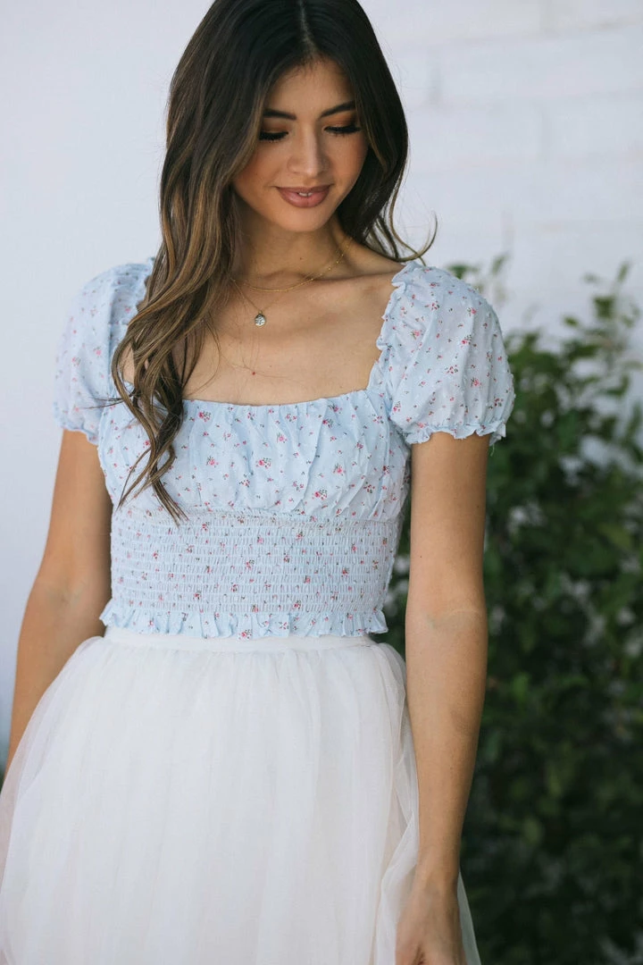 Lush Clothing Marnie Square Neck Top