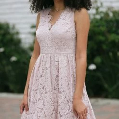 Maniju Estee Lace Midi Dress