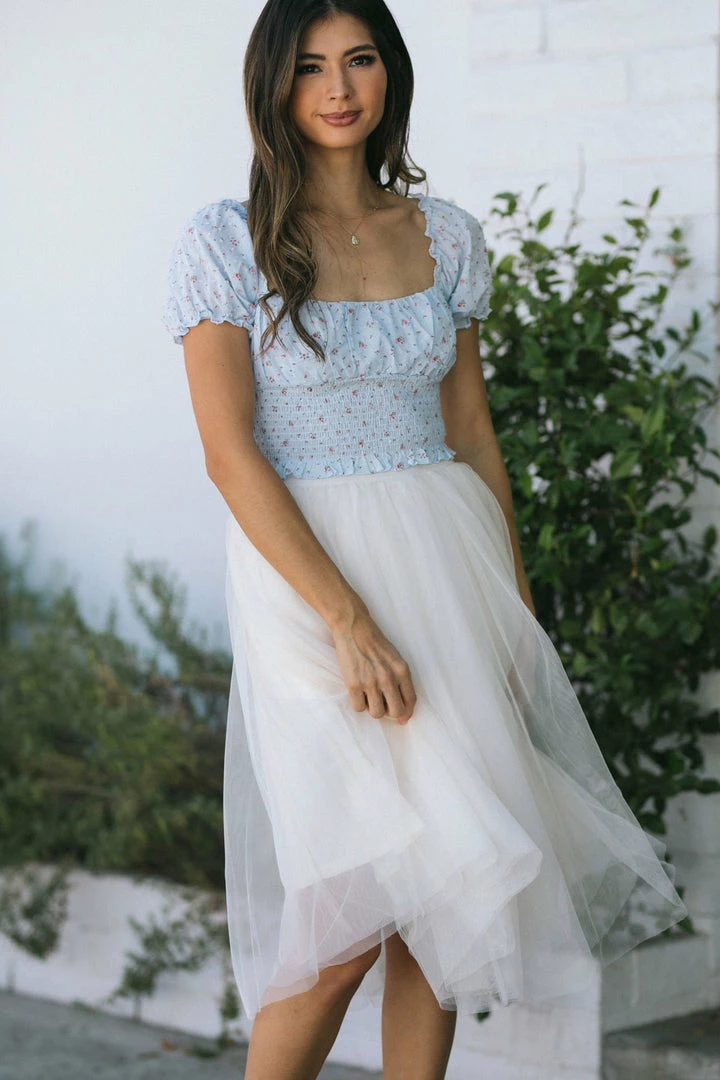 Lush Clothing Marnie Square Neck Top