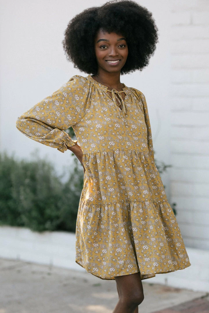 Wishlist Clothing Karina Tiered Mini Dress